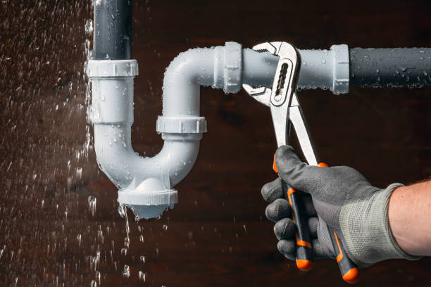 Professional Water Line Repair technician working in Harrington, WA